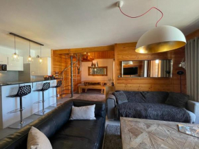 La Rose des Neiges, duplex, pied des pistes, spa et garage